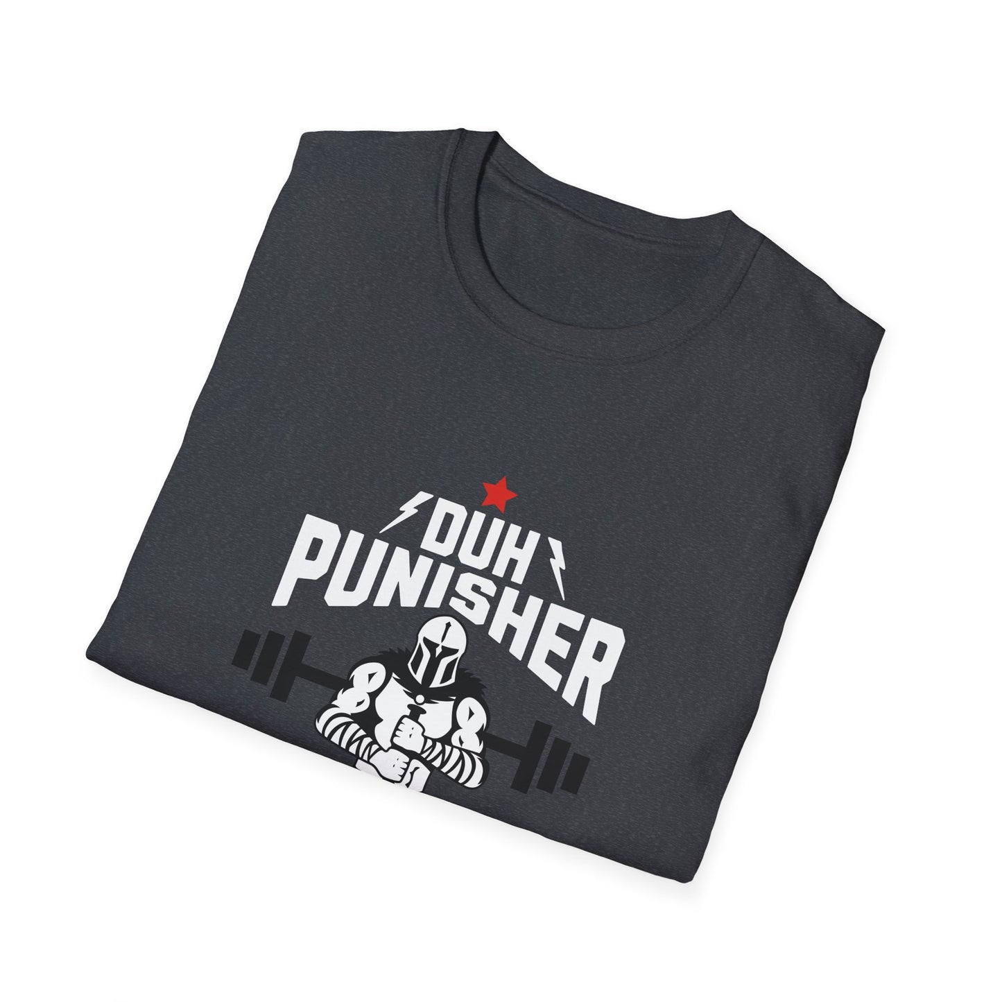 Duh Punisher T-Shirt, Unisex Tee Shirt, Lightweight Cotton Top, Classic Fit Shirt