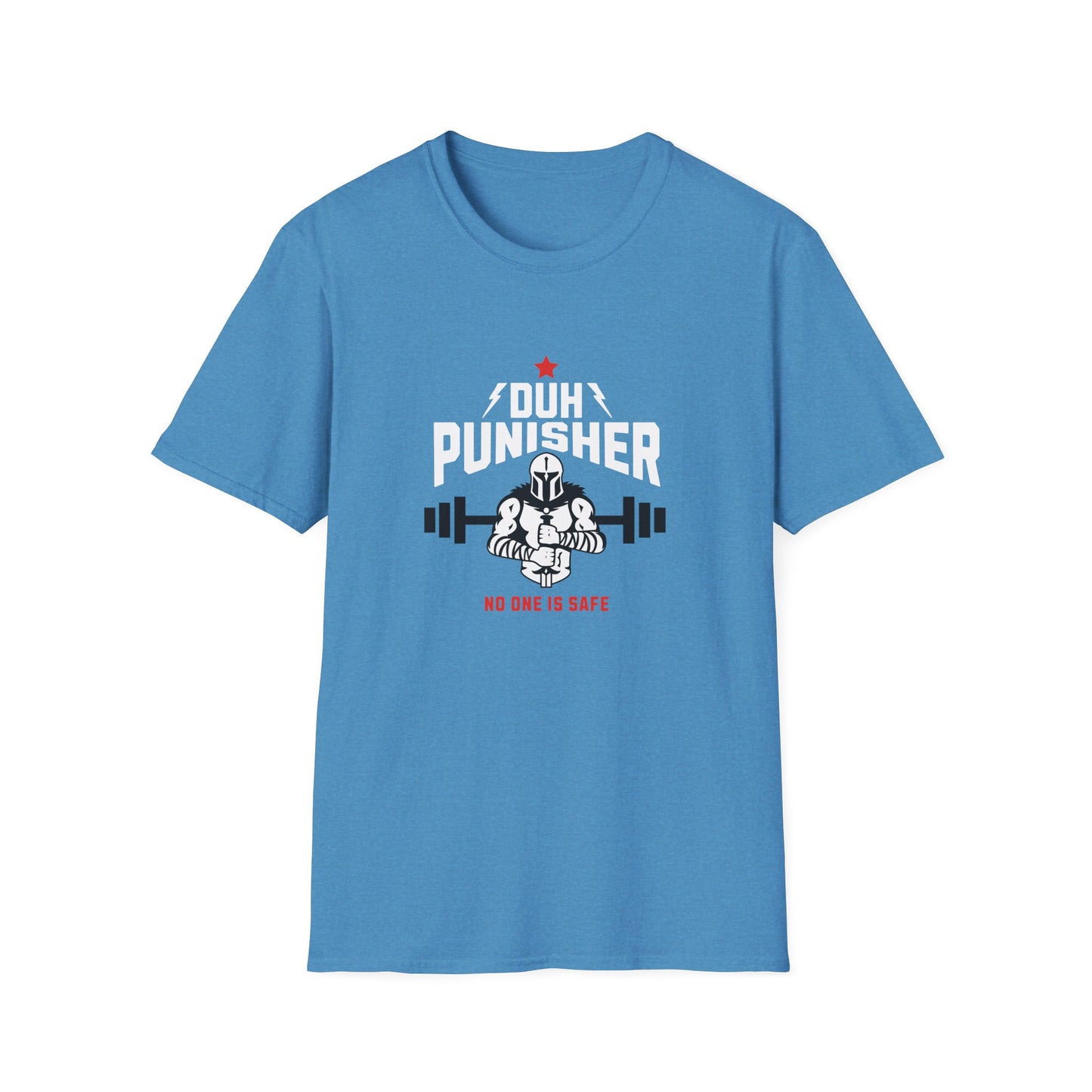 Duh Punisher T-Shirt, Unisex Tee Shirt, Lightweight Cotton Top, Classic Fit Shirt