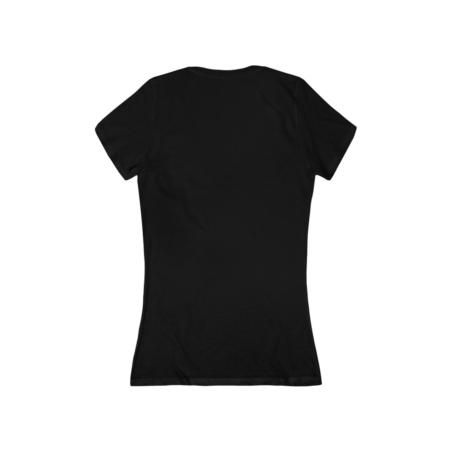 Chic Attitude V-Neck Tee, Stylish Women's T-Shirt, Casual Wear, Trendy Gift, Summer Fashion, Everyday Comfort
