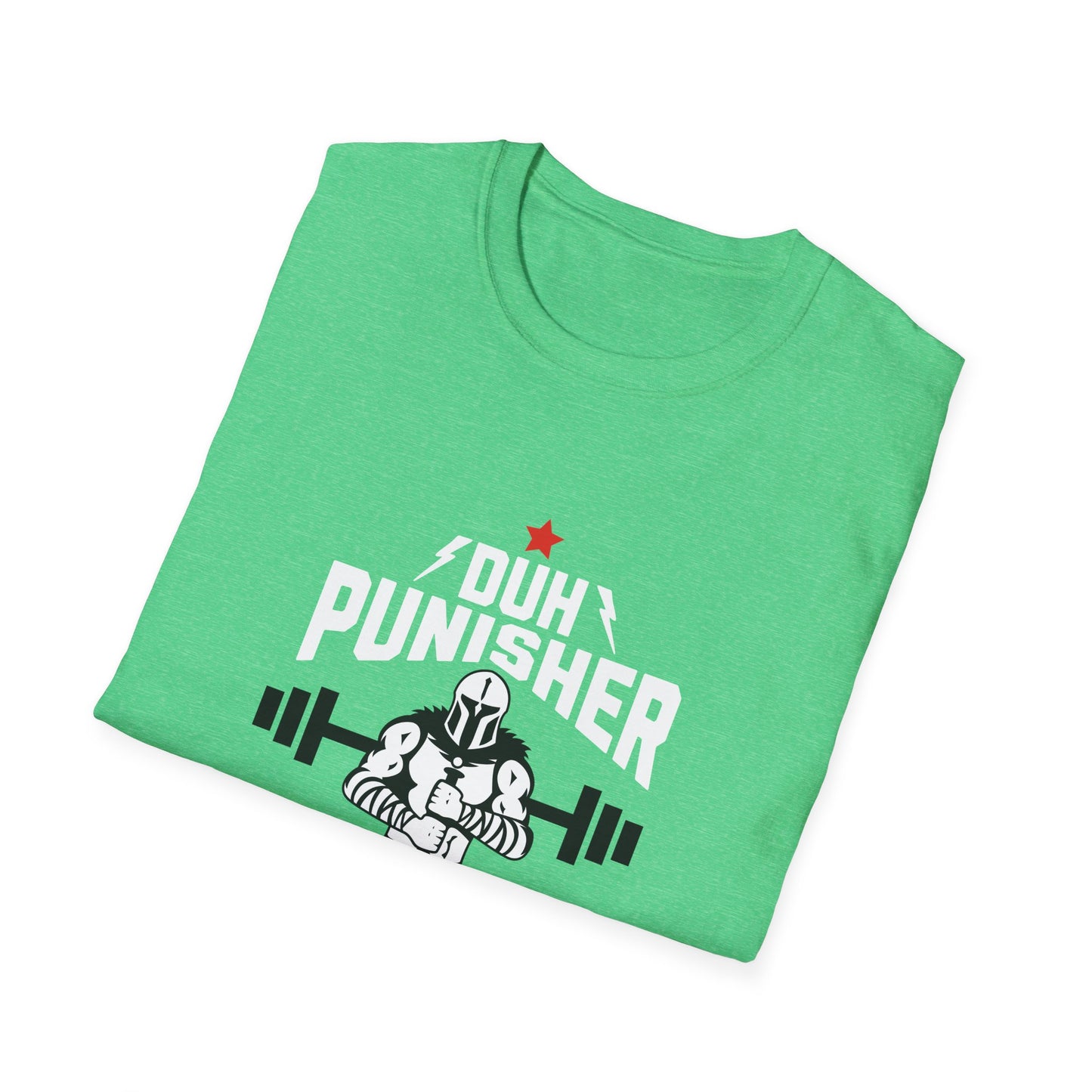 Duh Punisher T-Shirt, Unisex Tee Shirt, Lightweight Cotton Top, Classic Fit Shirt