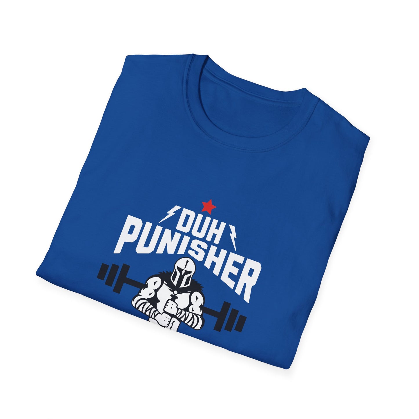 Duh Punisher T-Shirt, Unisex Tee Shirt, Lightweight Cotton Top, Classic Fit Shirt