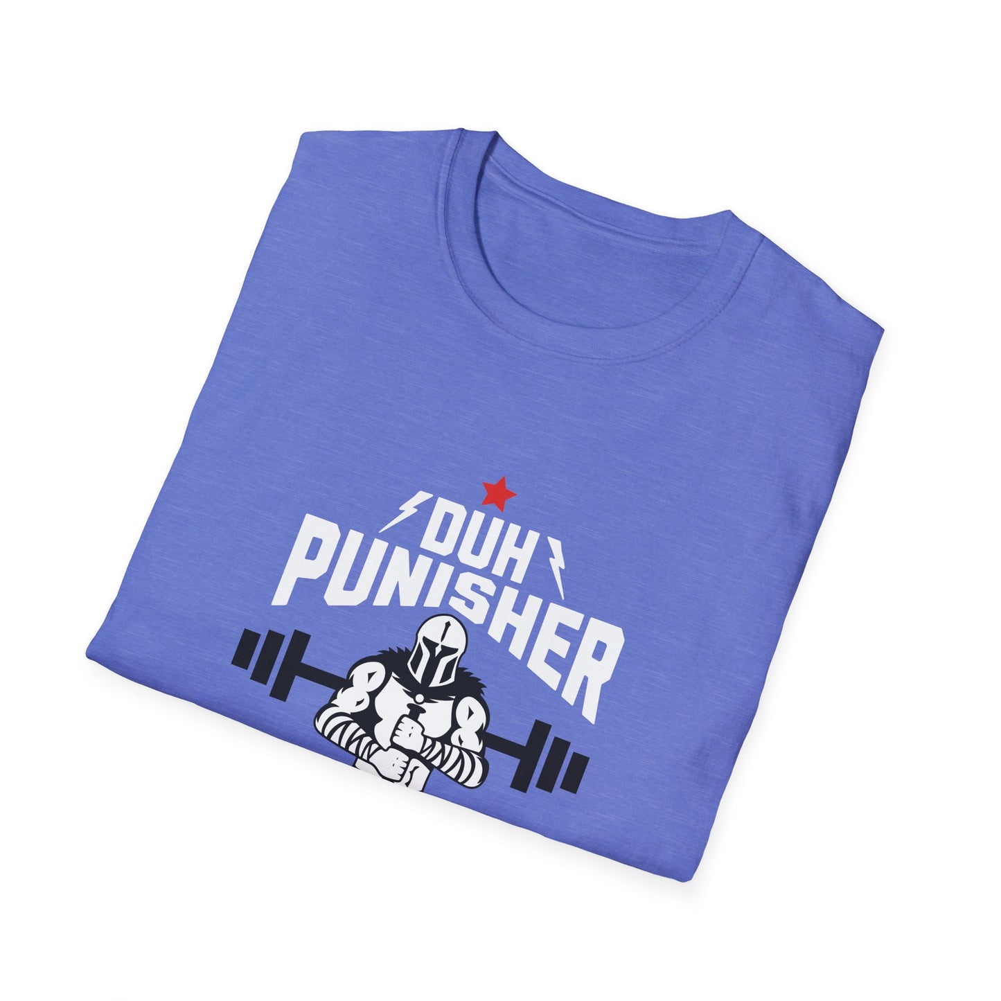 Duh Punisher T-Shirt, Unisex Tee Shirt, Lightweight Cotton Top, Classic Fit Shirt