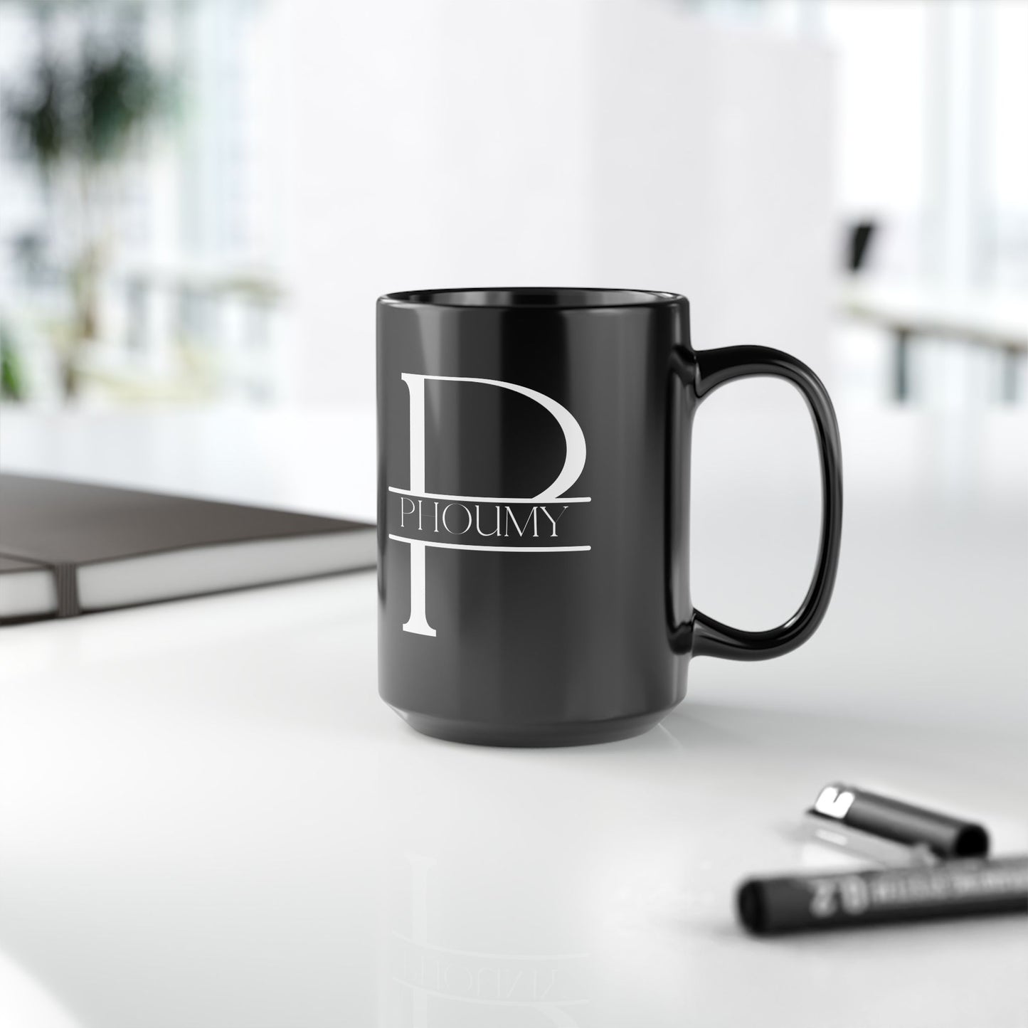 Phoumy Black Mug (11oz, 15oz)