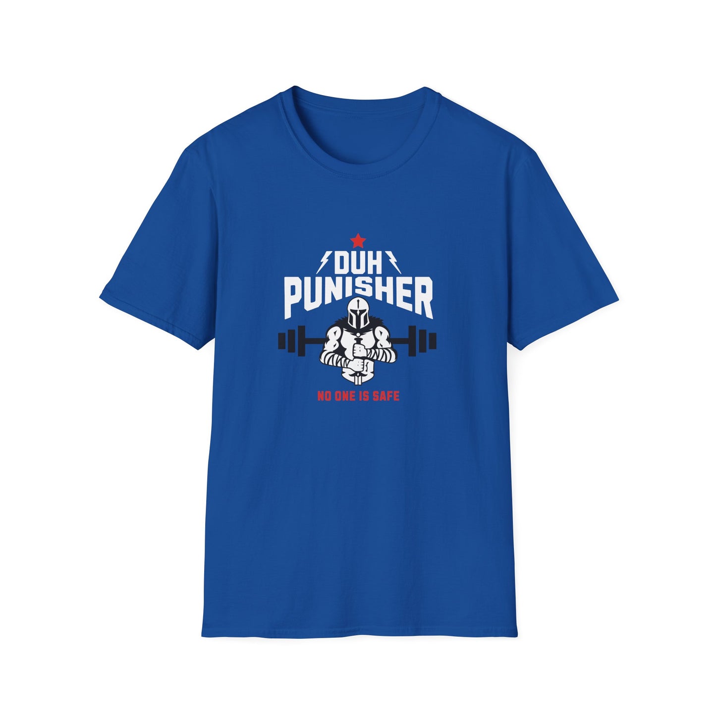 Duh Punisher T-Shirt, Unisex Tee Shirt, Lightweight Cotton Top, Classic Fit Shirt