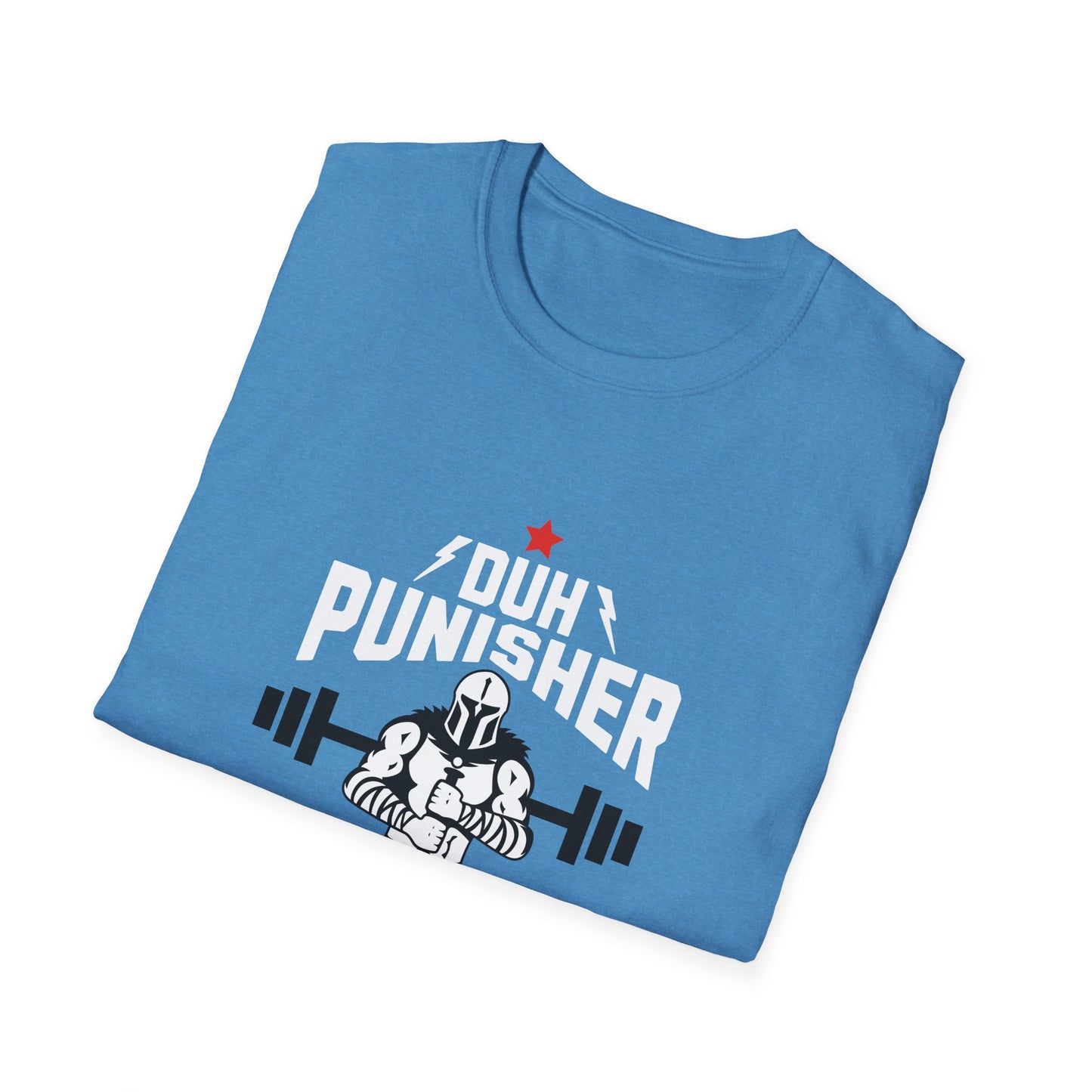 Duh Punisher T-Shirt, Unisex Tee Shirt, Lightweight Cotton Top, Classic Fit Shirt