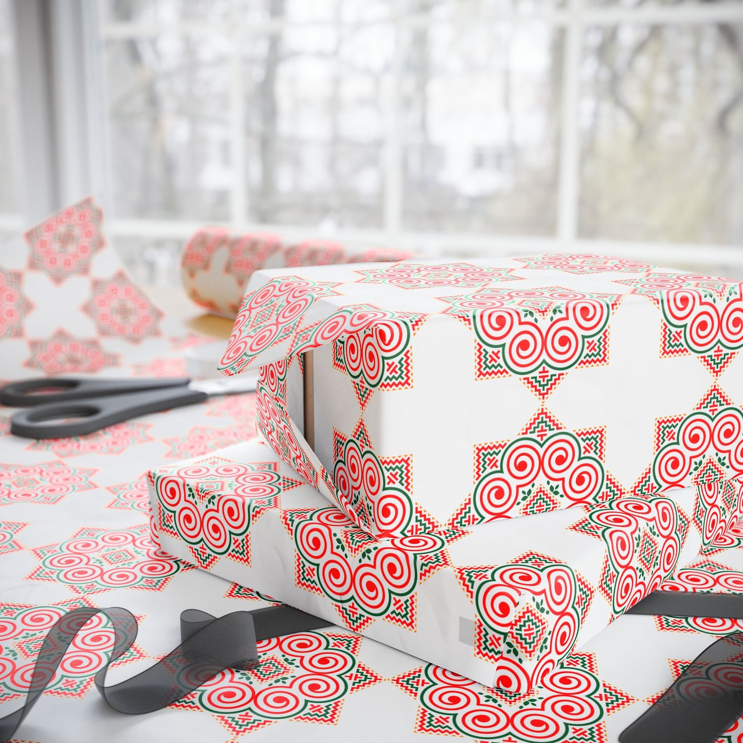 Hmong Design Wrapping Paper
