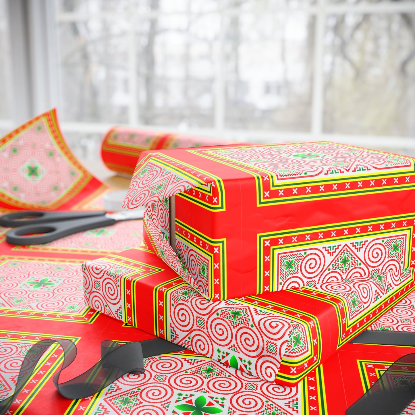 Hmong Design Wrapping Papers