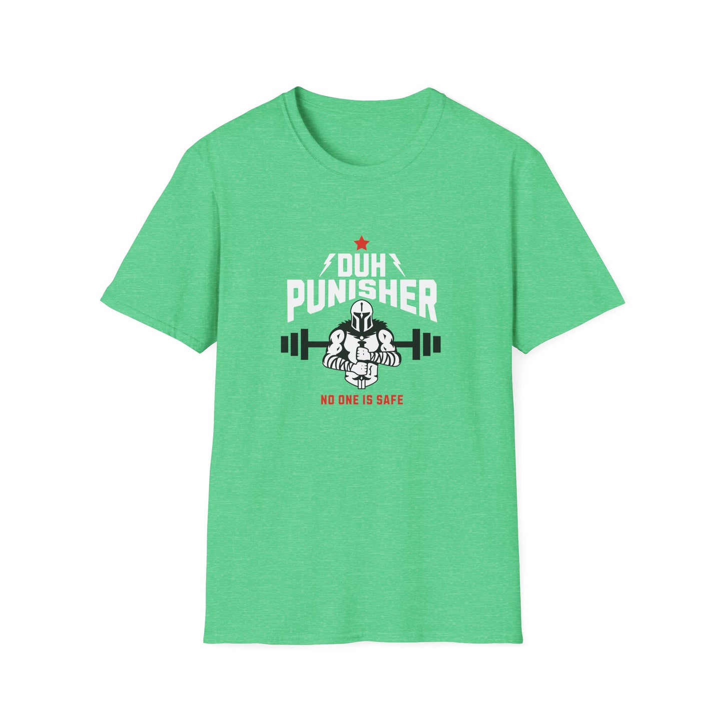 Duh Punisher T-Shirt, Unisex Tee Shirt, Lightweight Cotton Top, Classic Fit Shirt