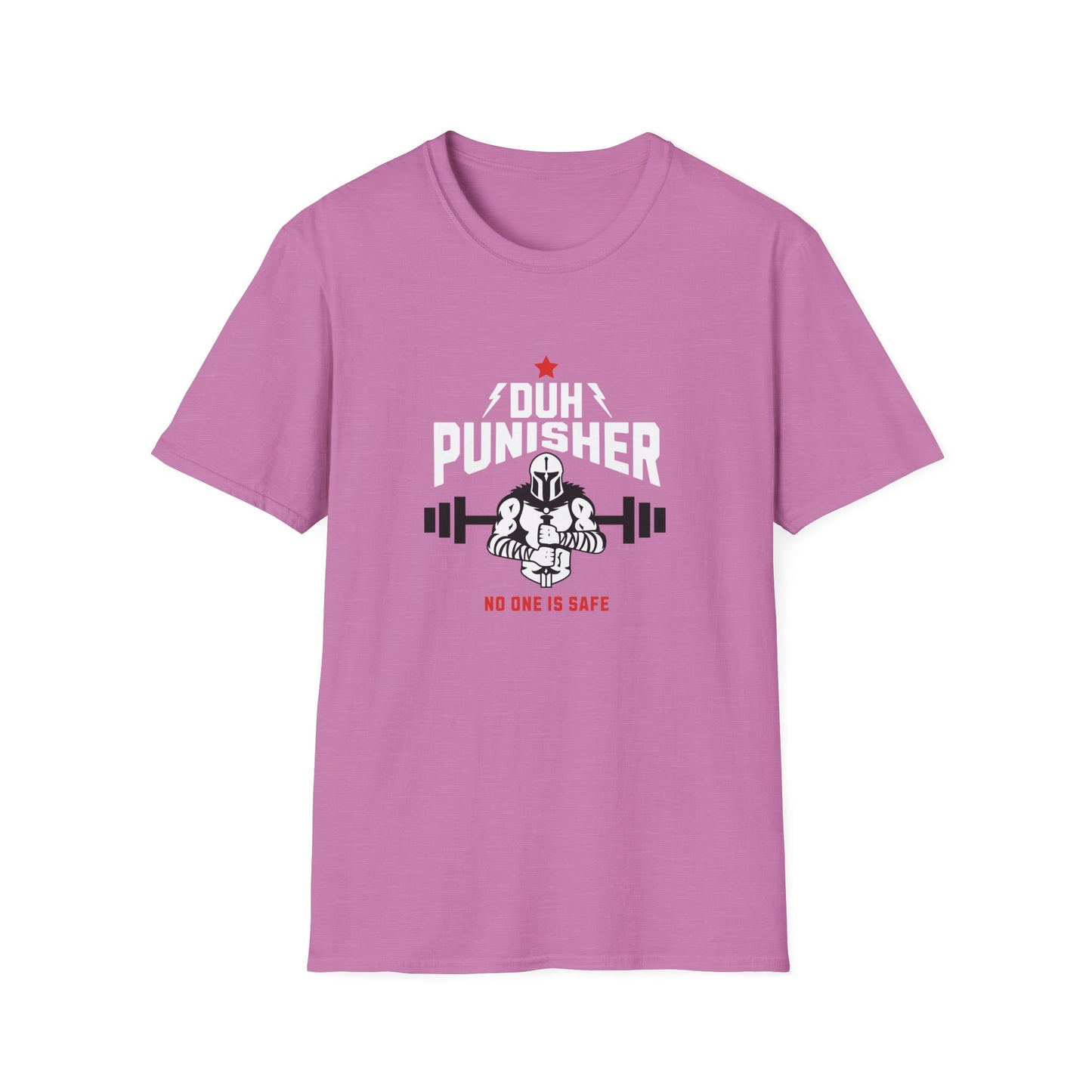 Duh Punisher T-Shirt, Unisex Tee Shirt, Lightweight Cotton Top, Classic Fit Shirt