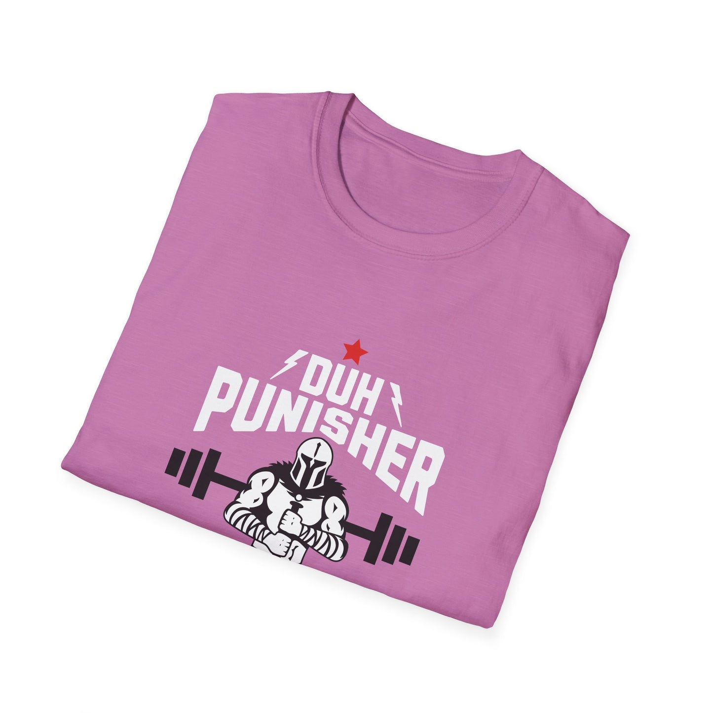 Duh Punisher T-Shirt, Unisex Tee Shirt, Lightweight Cotton Top, Classic Fit Shirt