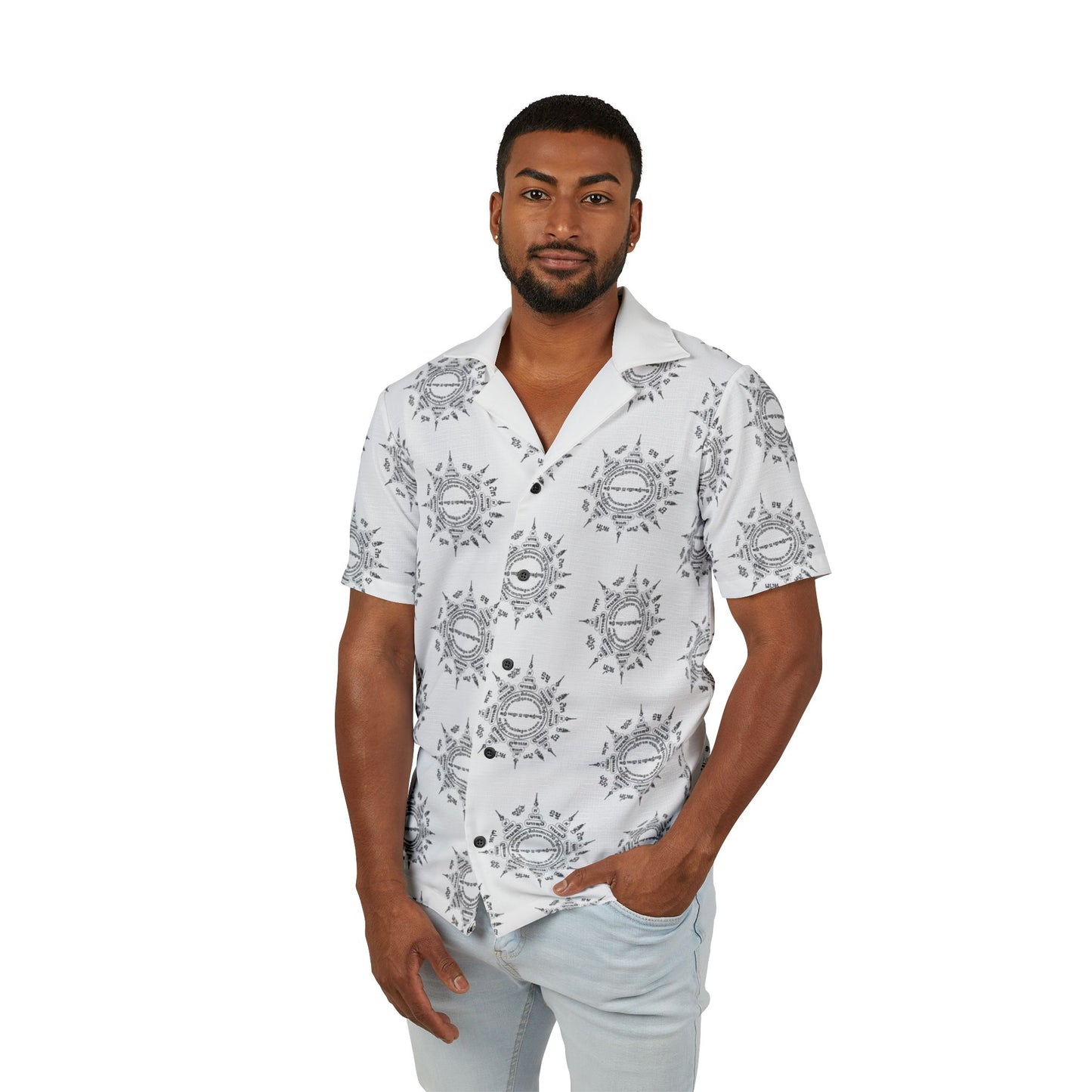 Yantra Men's Hawaiian Camp Shirt