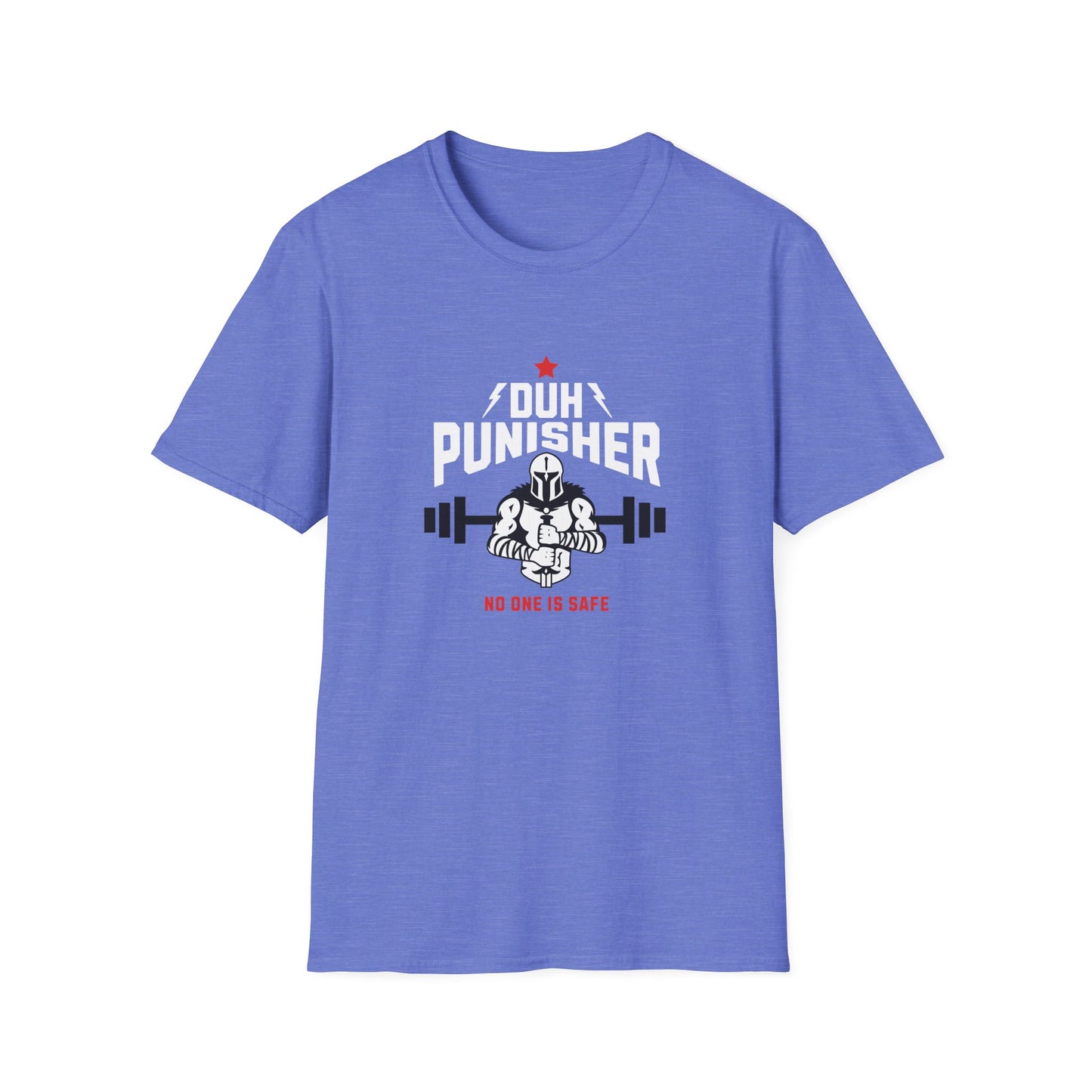 Duh Punisher T-Shirt, Unisex Tee Shirt, Lightweight Cotton Top, Classic Fit Shirt