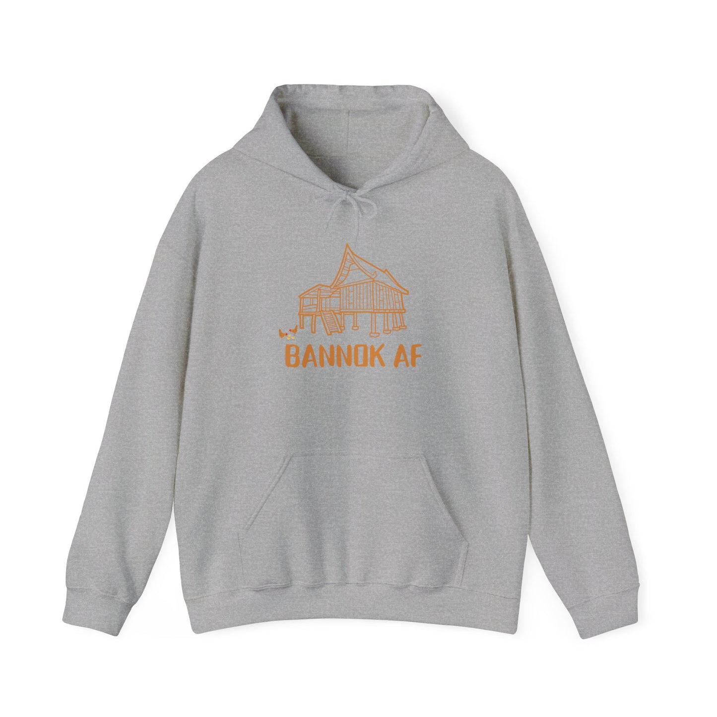 Unisex Heavy Blend™ Hooded Sweatshirt "Bannok AF"