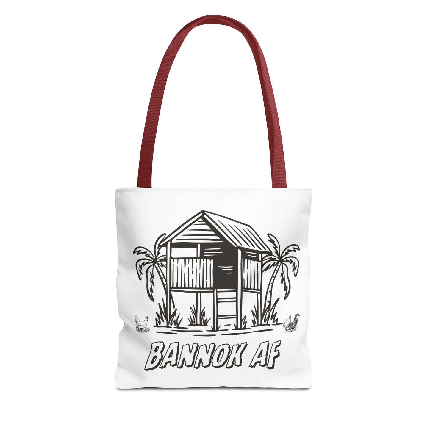 Tote Bag (AOP) "Bannok AF"