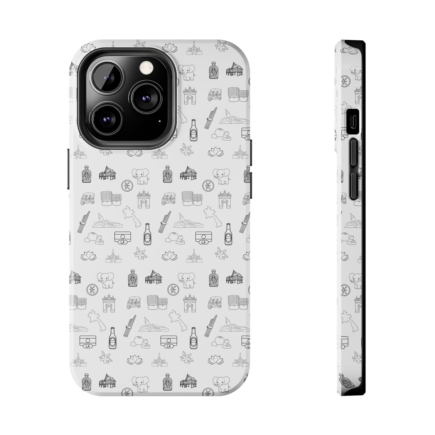 Tough Phone Cases "Lao Icons"