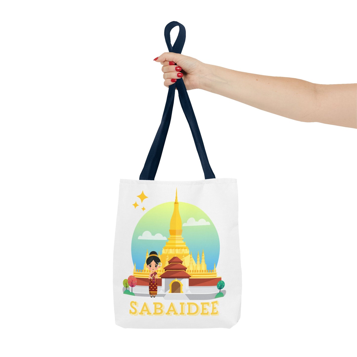 Tote Bag (AOP) "Sabaidee"