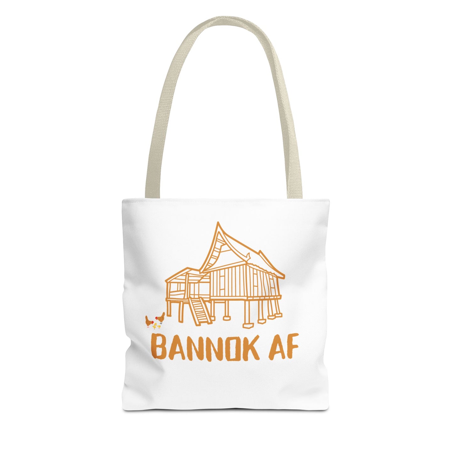 Tote Bag (AOP) "Bannok AF"