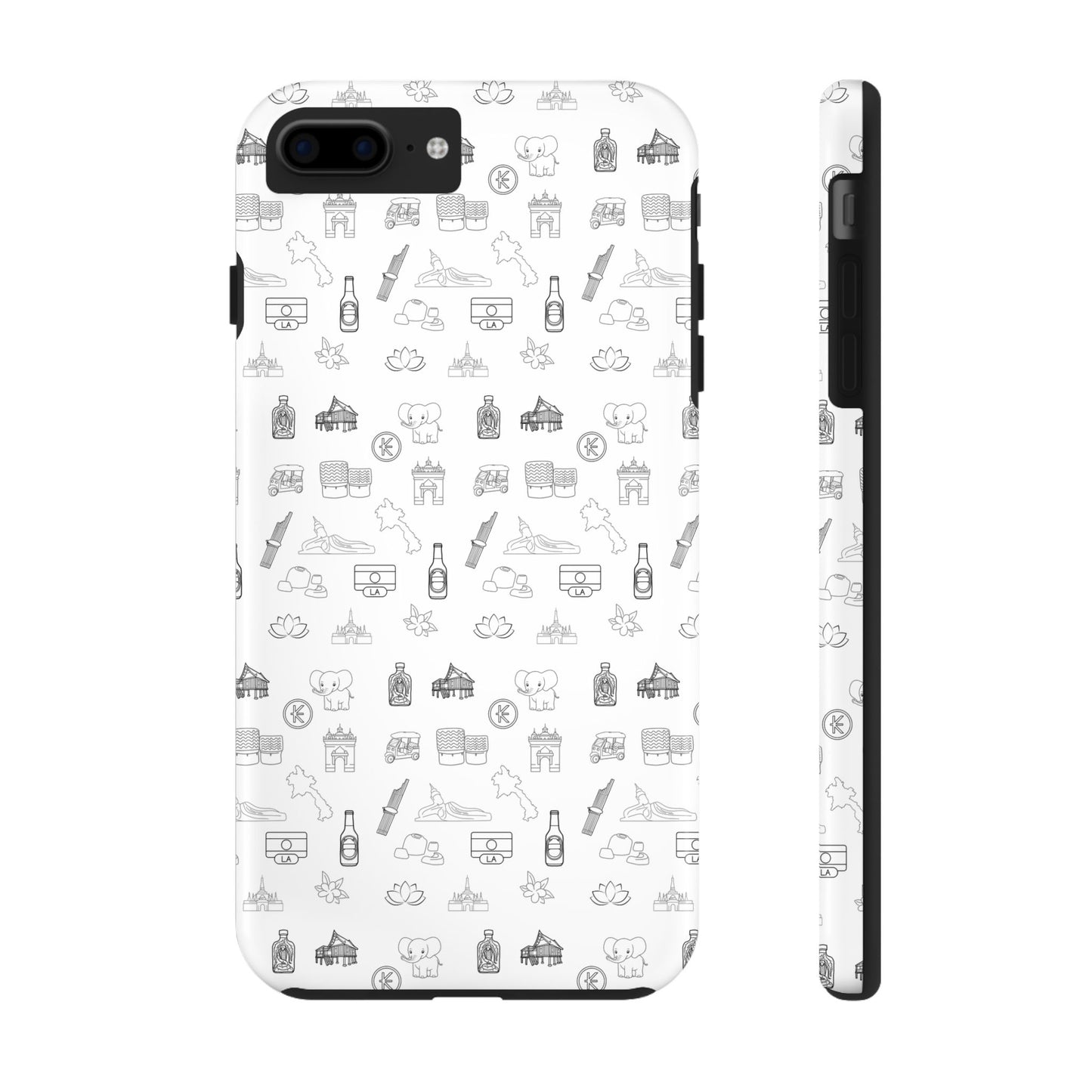 Tough Phone Cases "Lao Icons"