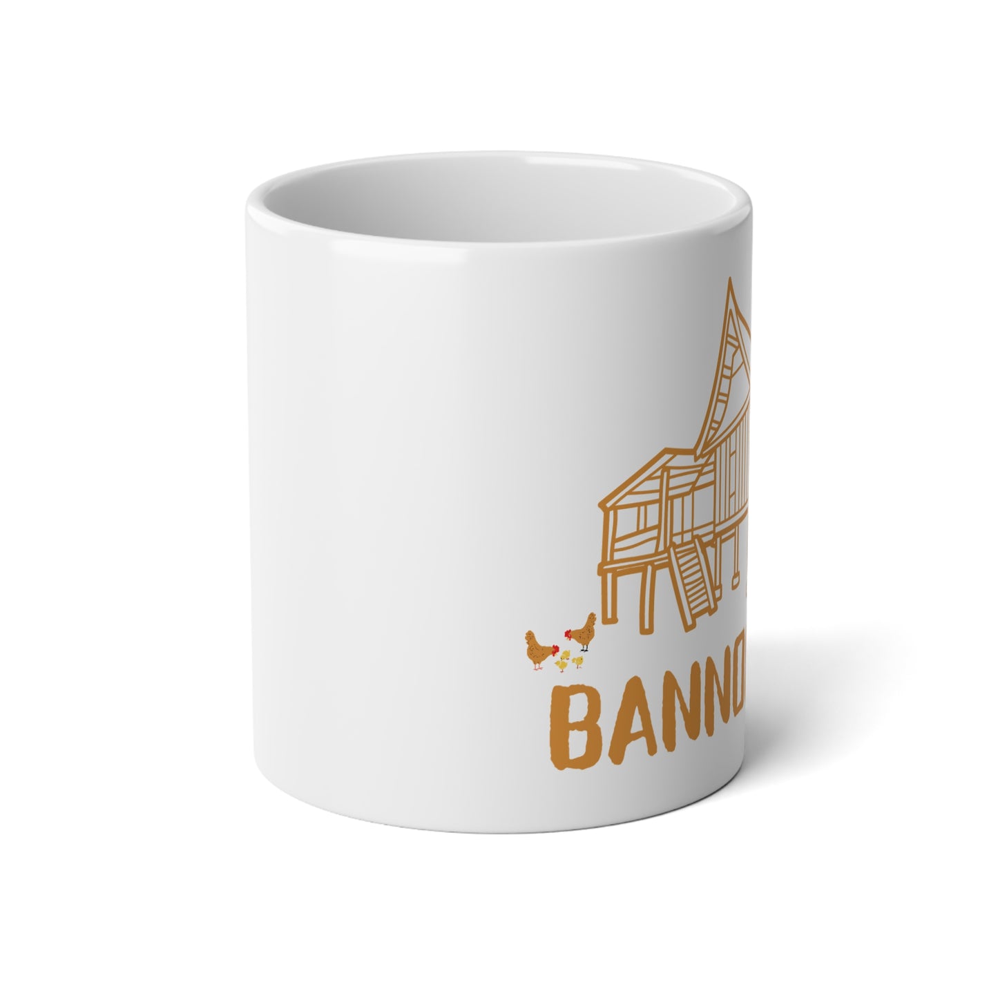 Jumbo Mug, 20oz "Bannok AF"