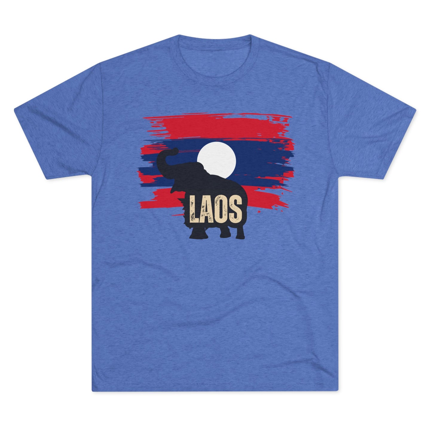 Unisex Tri-Blend Crew Tee "Laos"