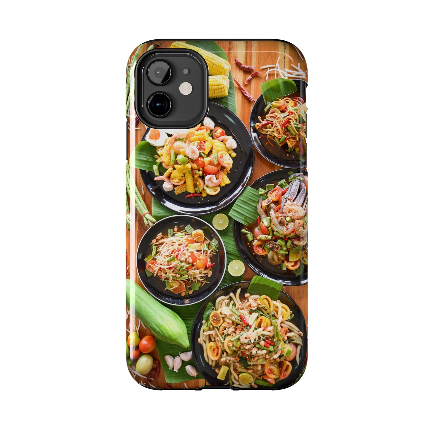 Tough Phone Cases "Papaya Salad"