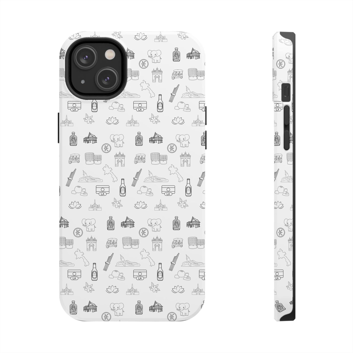 Tough Phone Cases "Lao Icons"