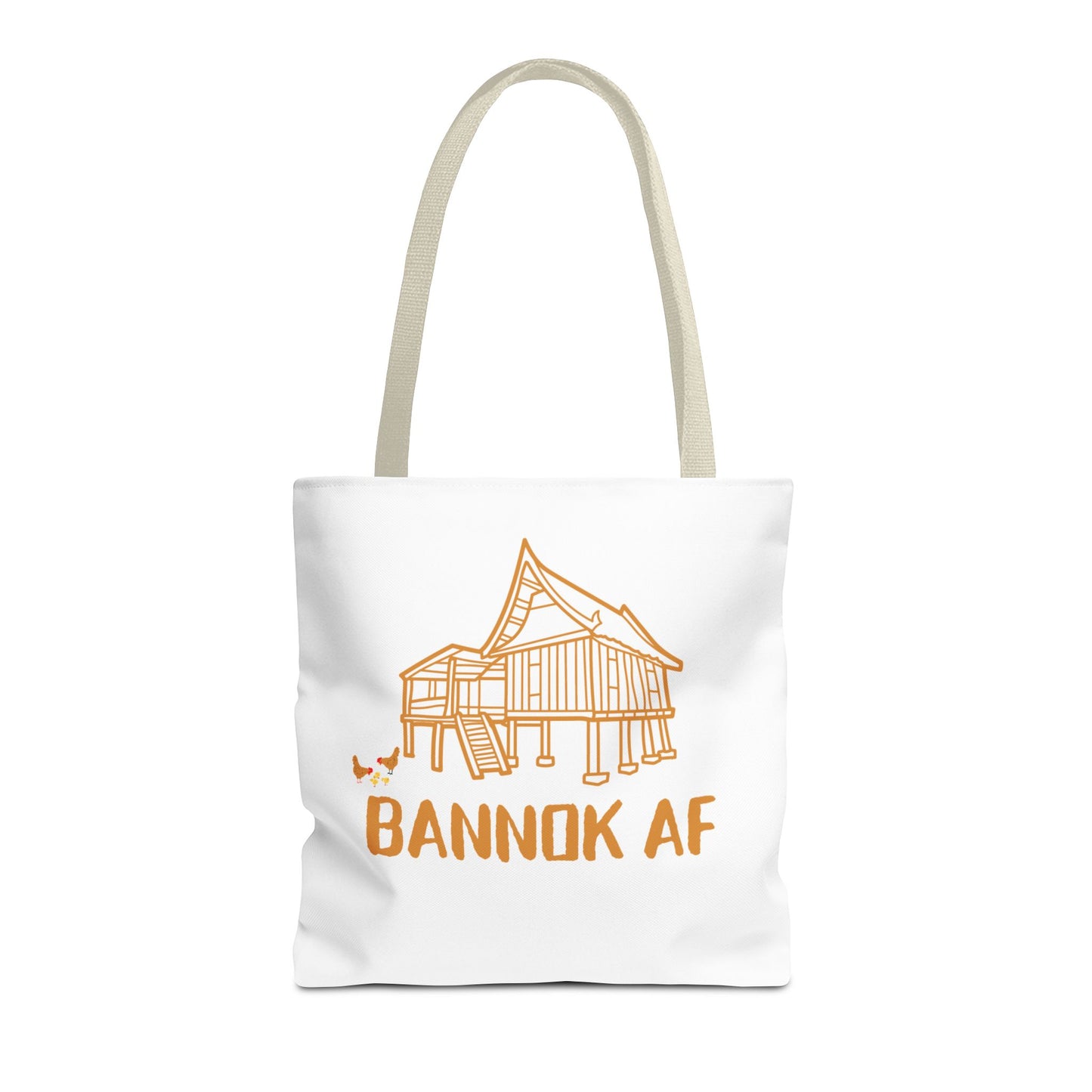 Tote Bag (AOP) "Bannok AF"