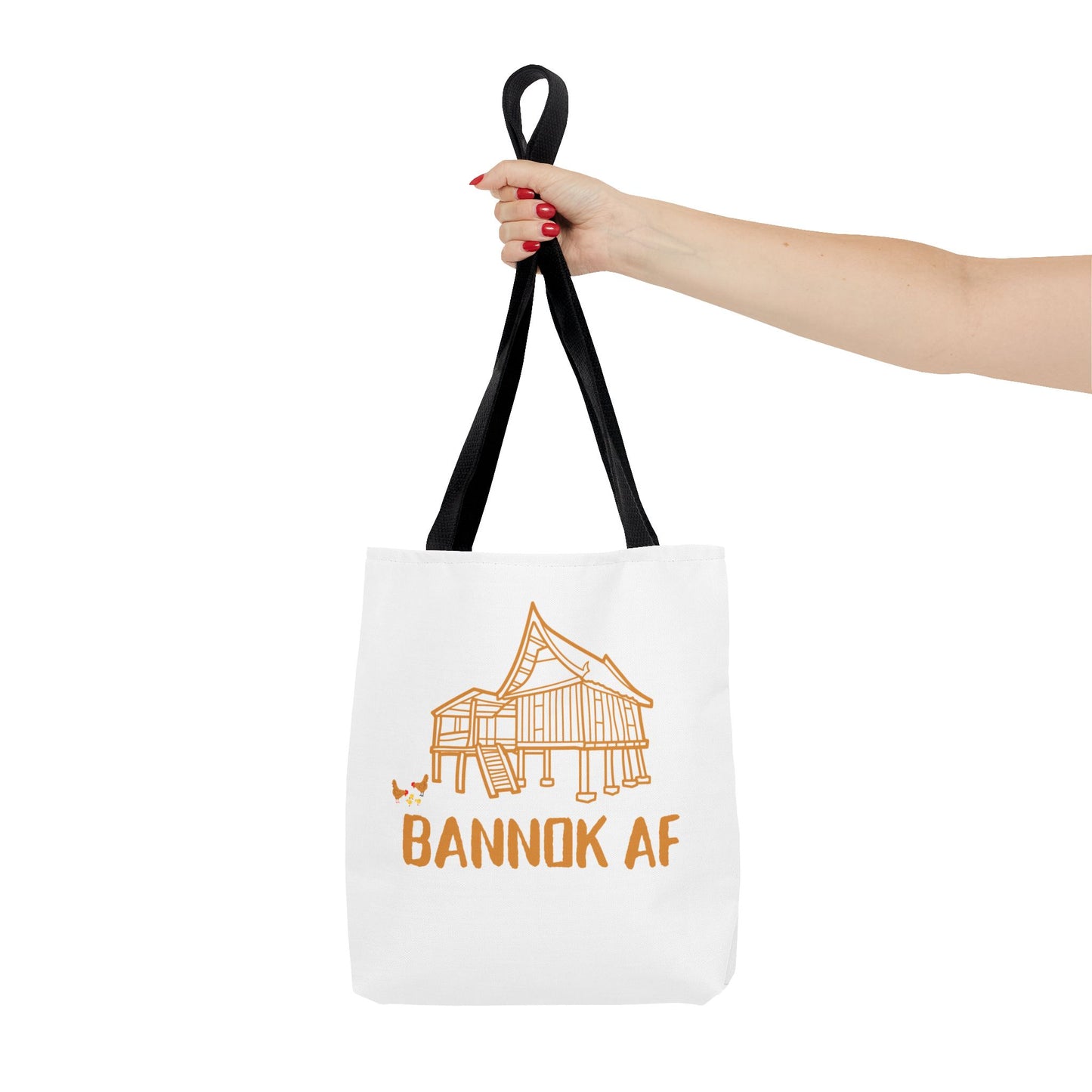 Tote Bag (AOP) "Bannok AF"