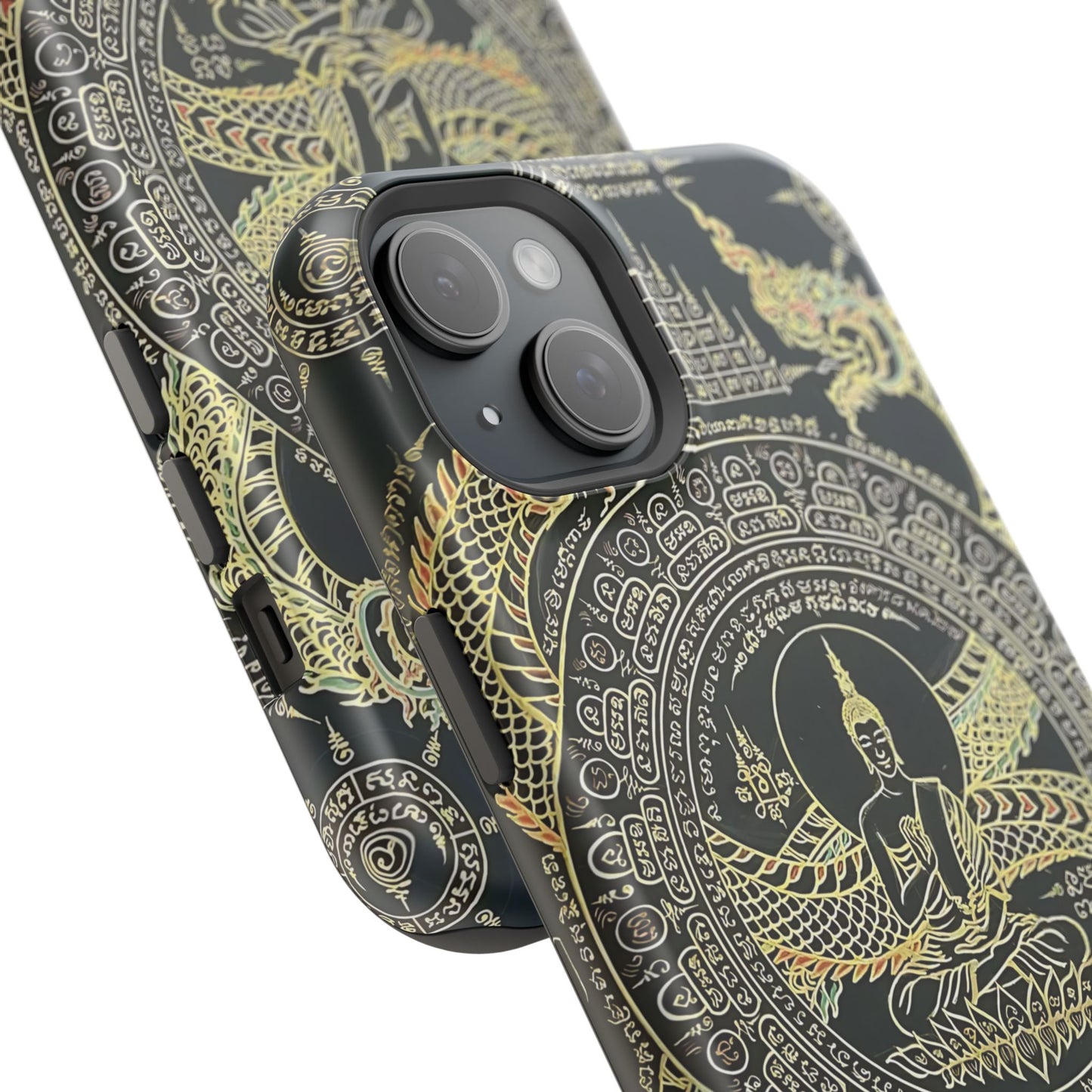 iPhone Case - Sak Yant Design - Magnetic Impact-Resistant