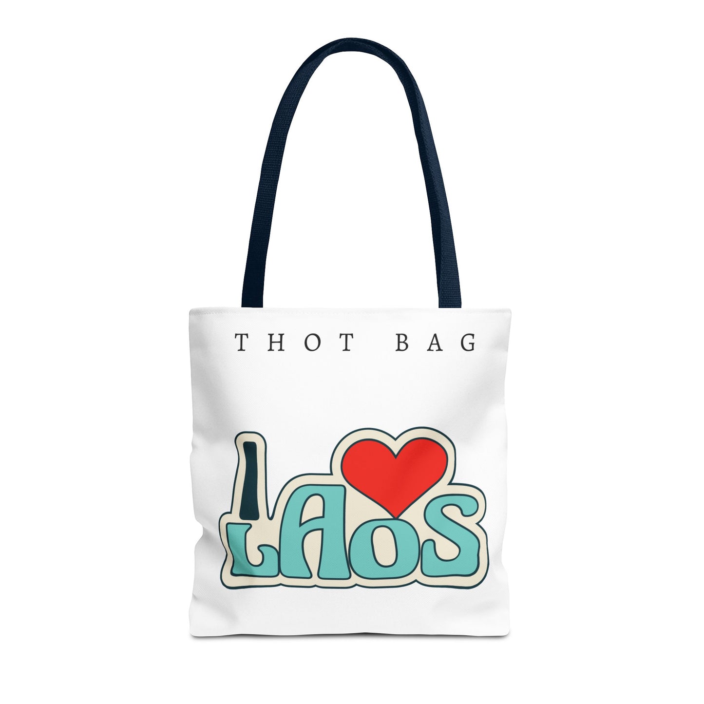 Tote Bag (AOP) "I Love Laos"