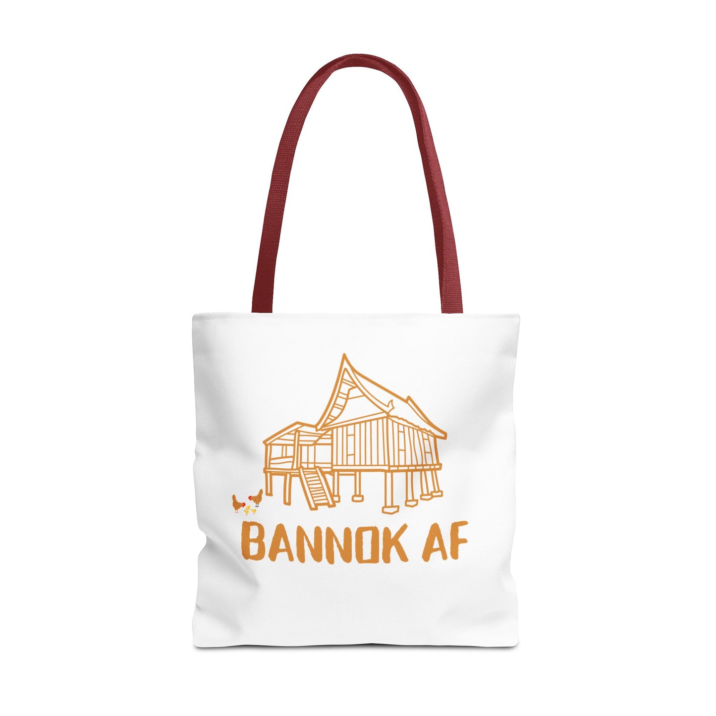 Tote Bag (AOP) "Bannok AF"