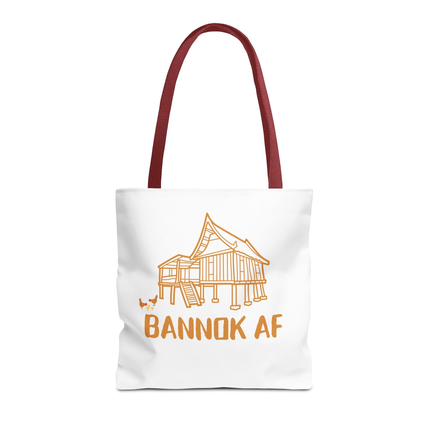 Tote Bag (AOP) "Bannok AF"