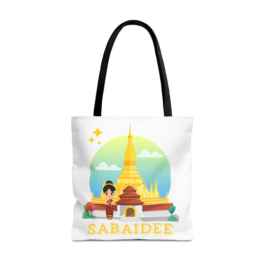 Tote Bag (AOP) "Sabaidee"