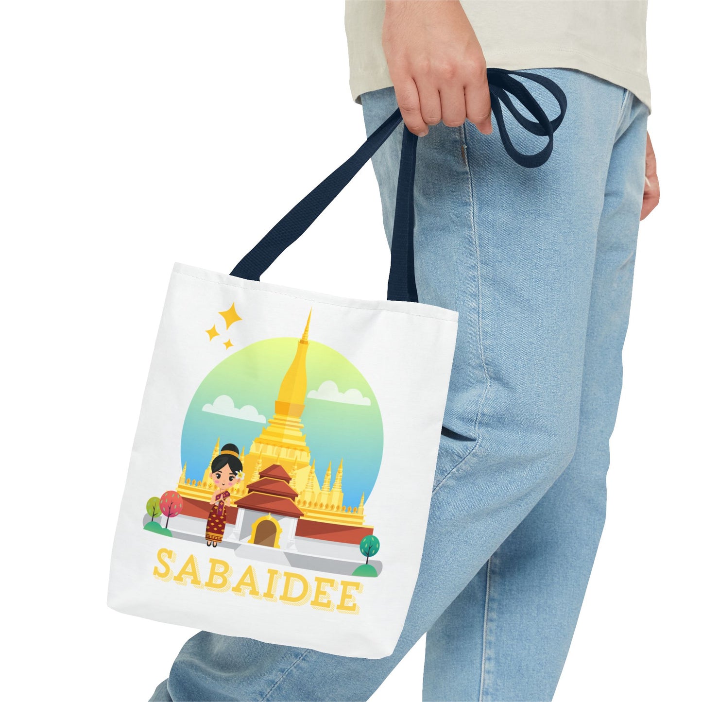 Tote Bag (AOP) "Sabaidee"