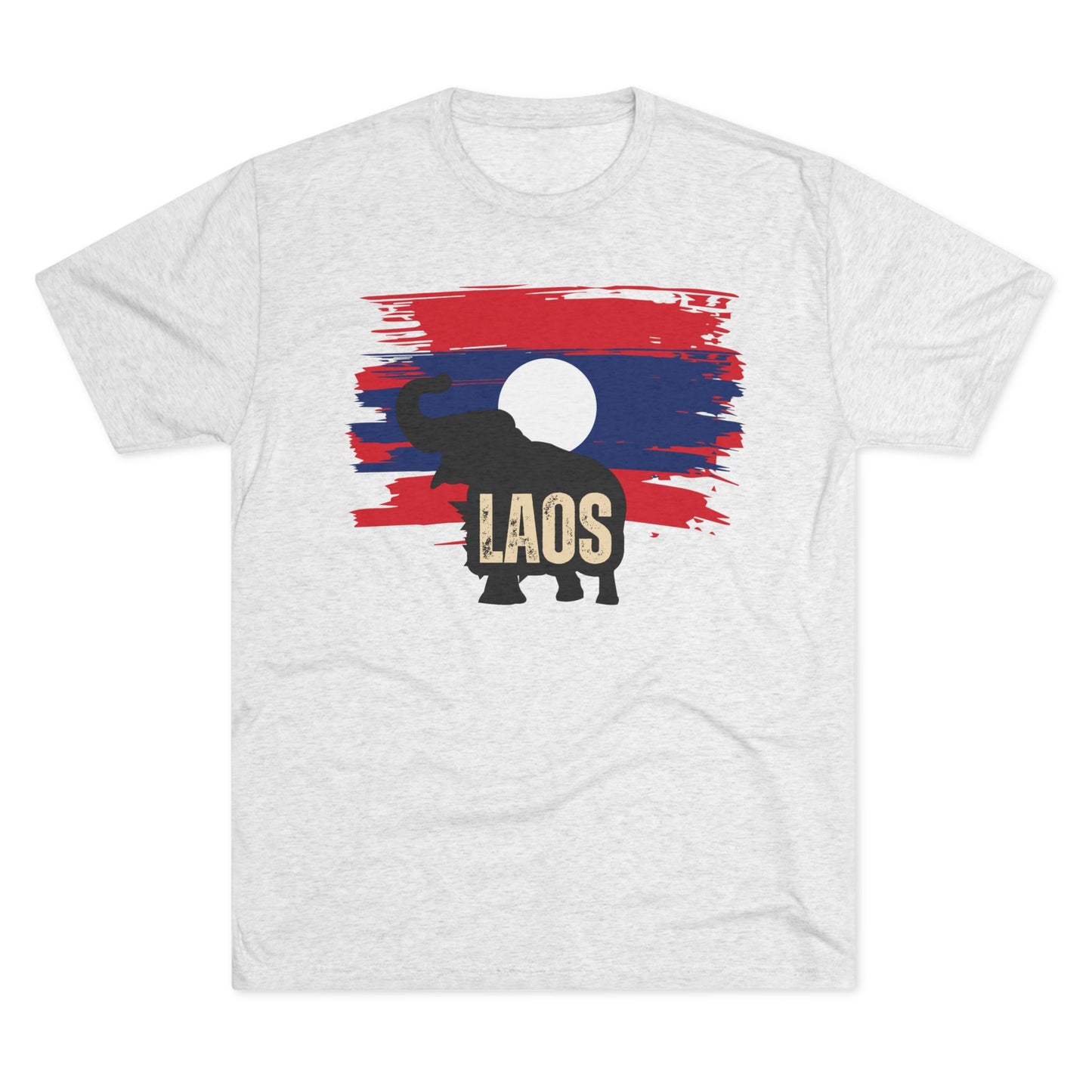 Unisex Tri-Blend Crew Tee "Laos"