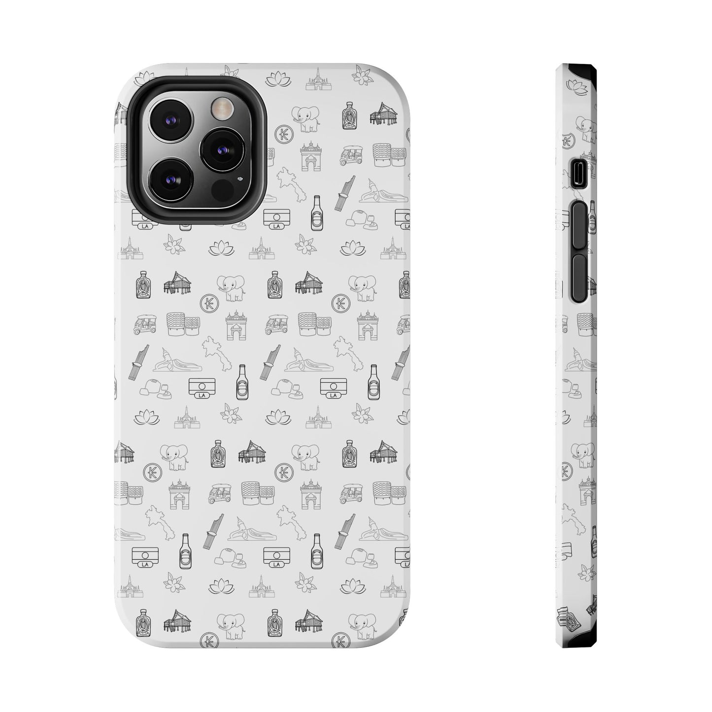 Tough Phone Cases "Lao Icons"