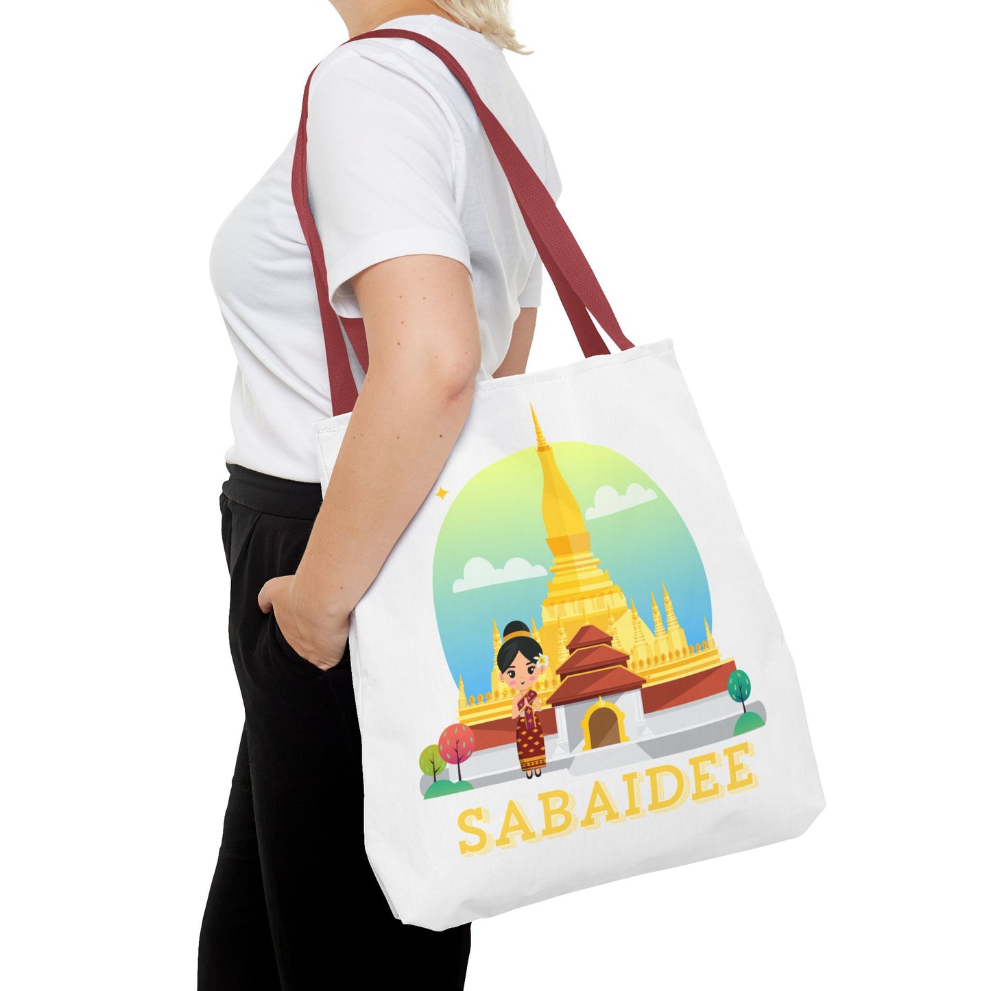 Tote Bag (AOP) "Sabaidee"