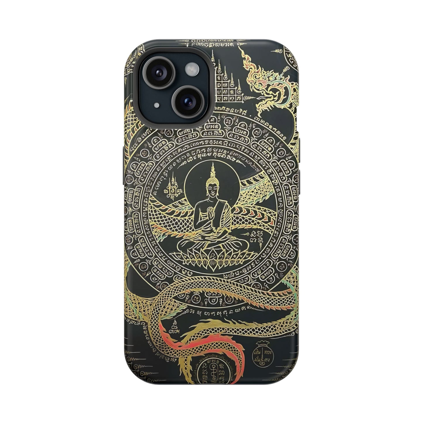 iPhone Case - Sak Yant Design - Magnetic Impact-Resistant
