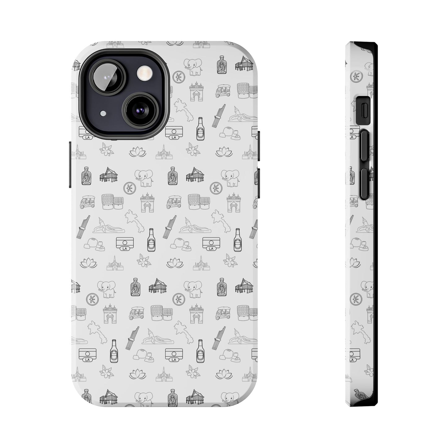 Tough Phone Cases "Lao Icons"