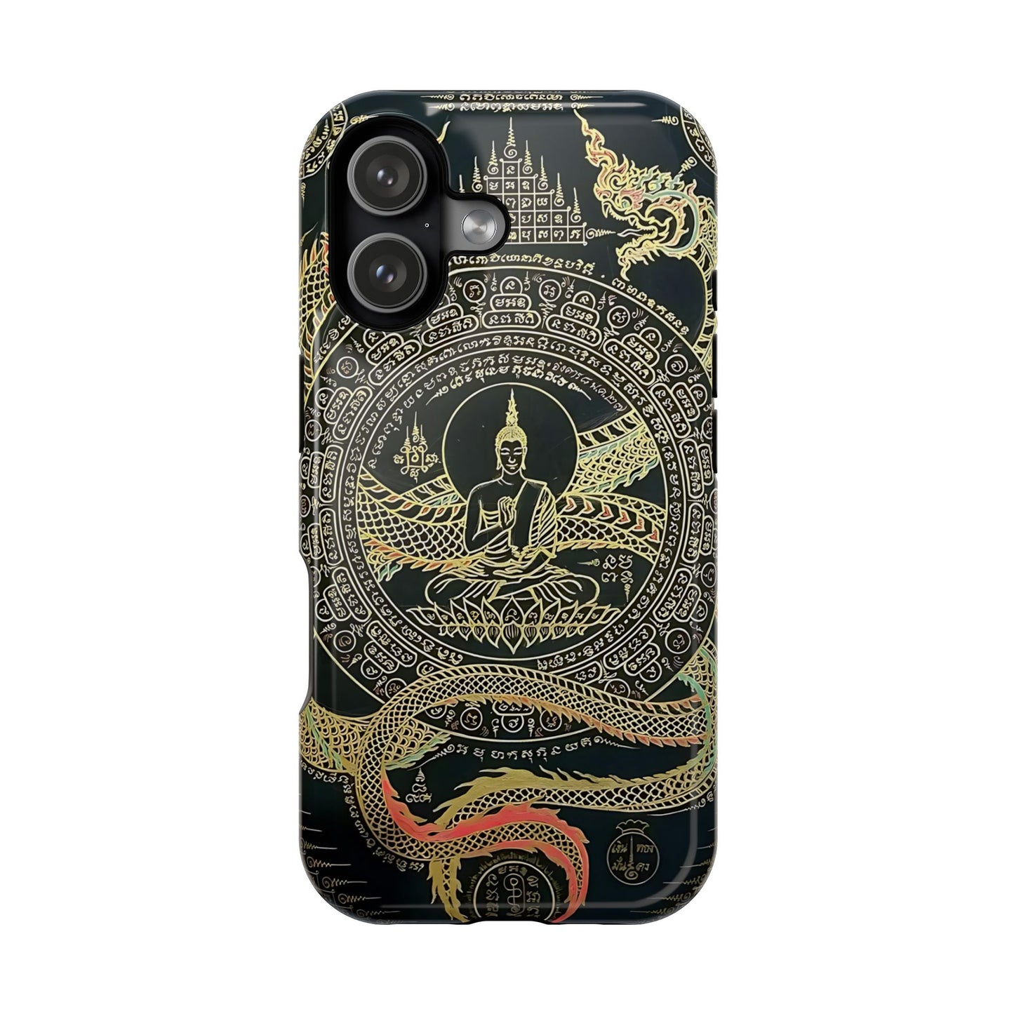 iPhone Case - Sak Yant Design - Magnetic Impact-Resistant