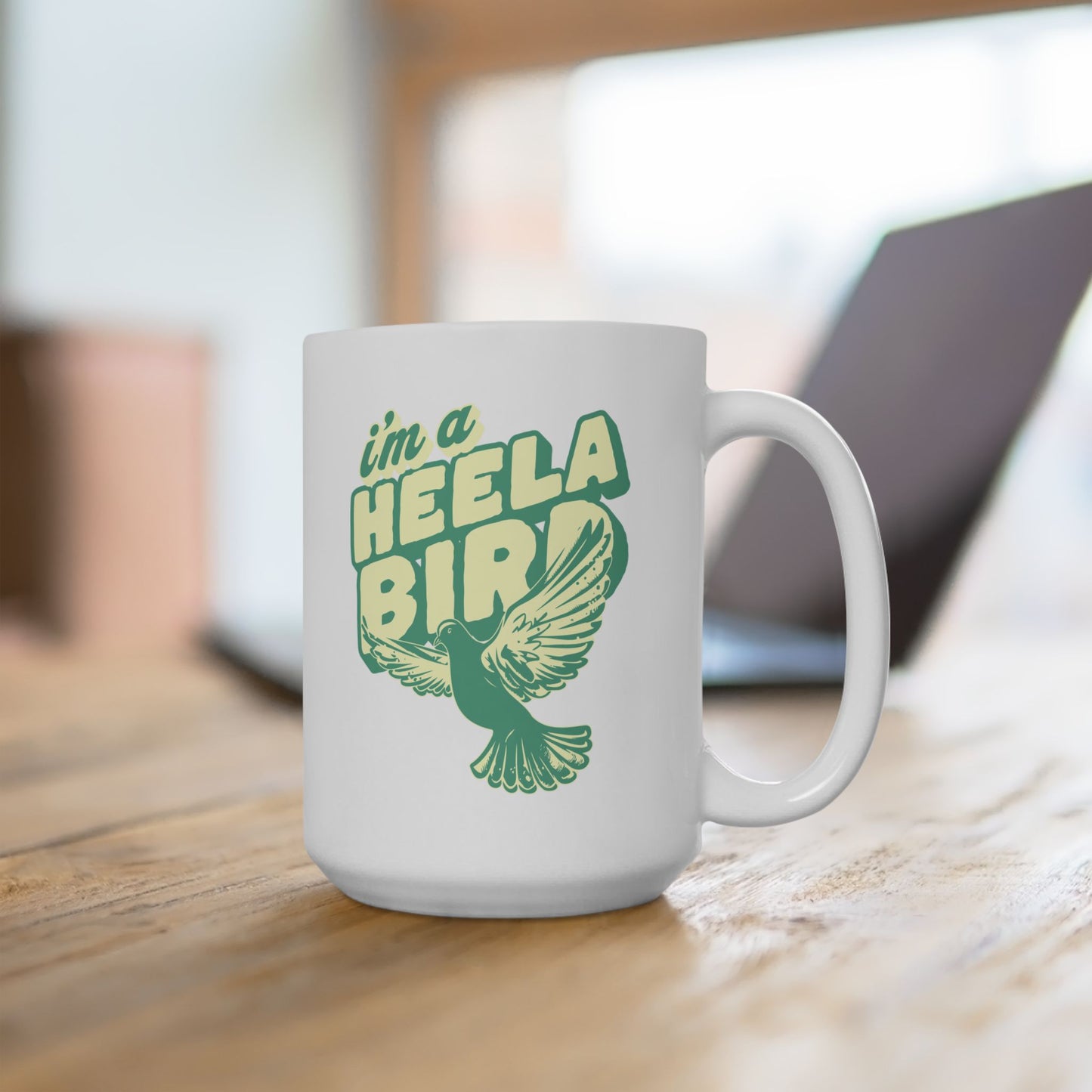 Heela Bird Ceramic Mug, (11oz, 15oz)