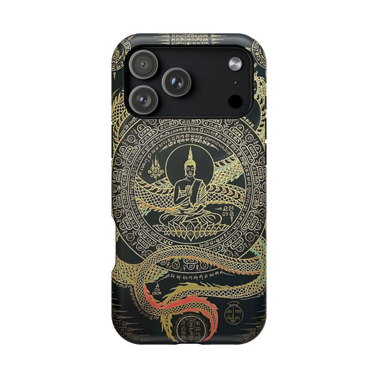 iPhone Case - Sak Yant Design - Magnetic Impact-Resistant