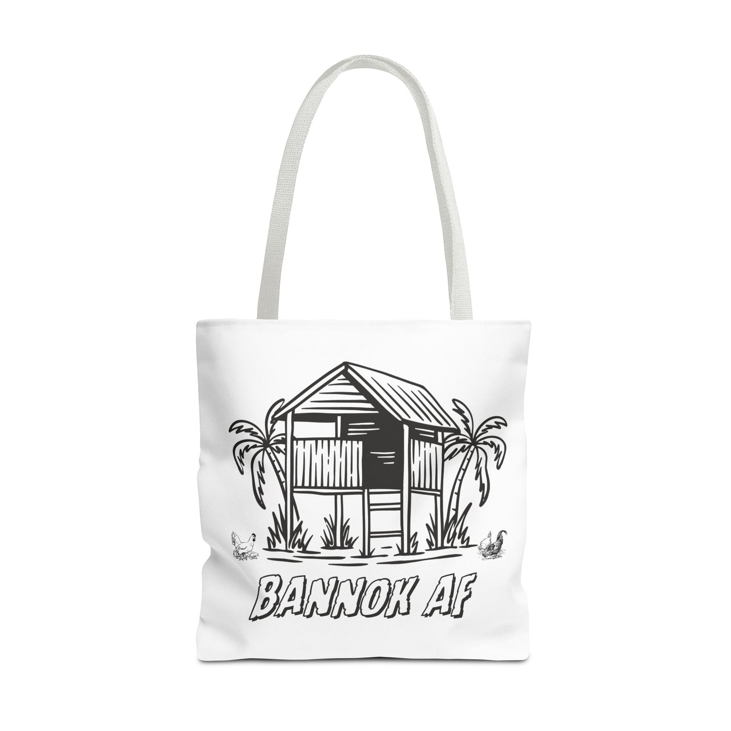 Tote Bag (AOP) "Bannok AF"