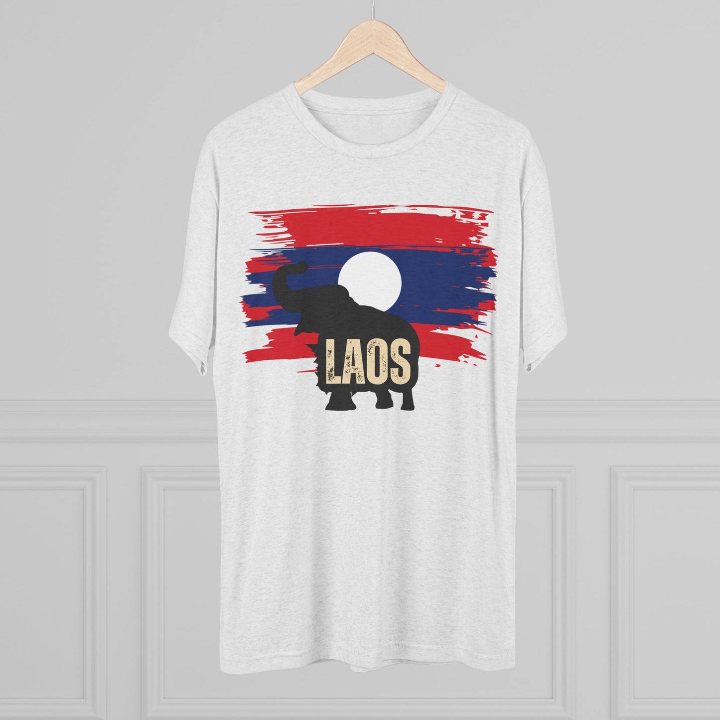 Unisex Tri-Blend Crew Tee "Laos"