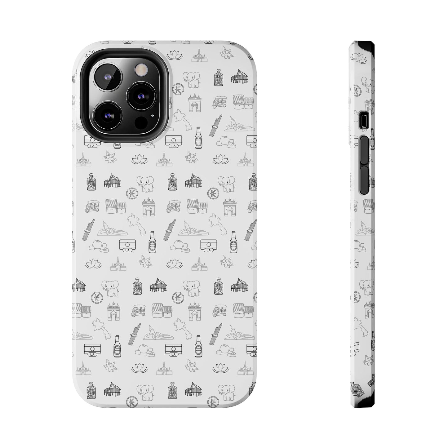 Tough Phone Cases "Lao Icons"