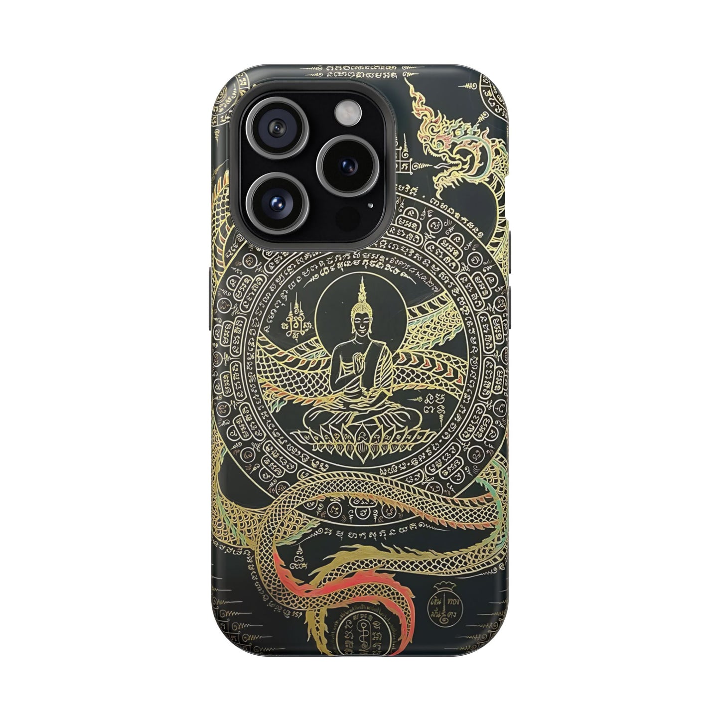 iPhone Case - Sak Yant Design - Magnetic Impact-Resistant