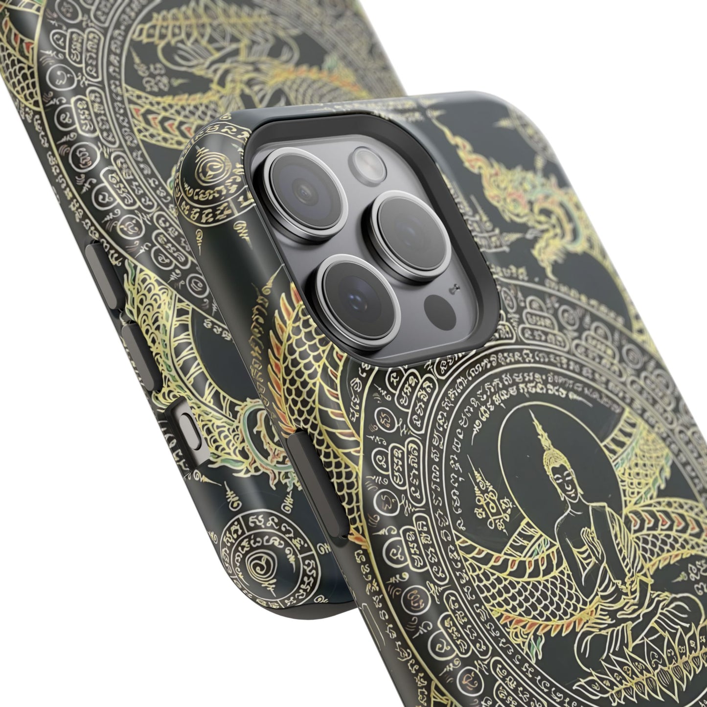 iPhone Case - Sak Yant Design - Magnetic Impact-Resistant