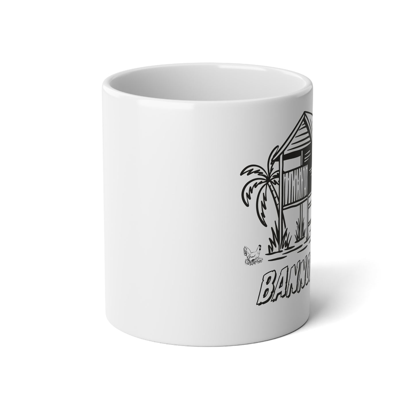 Jumbo Mug, 20oz "Bannok AF"