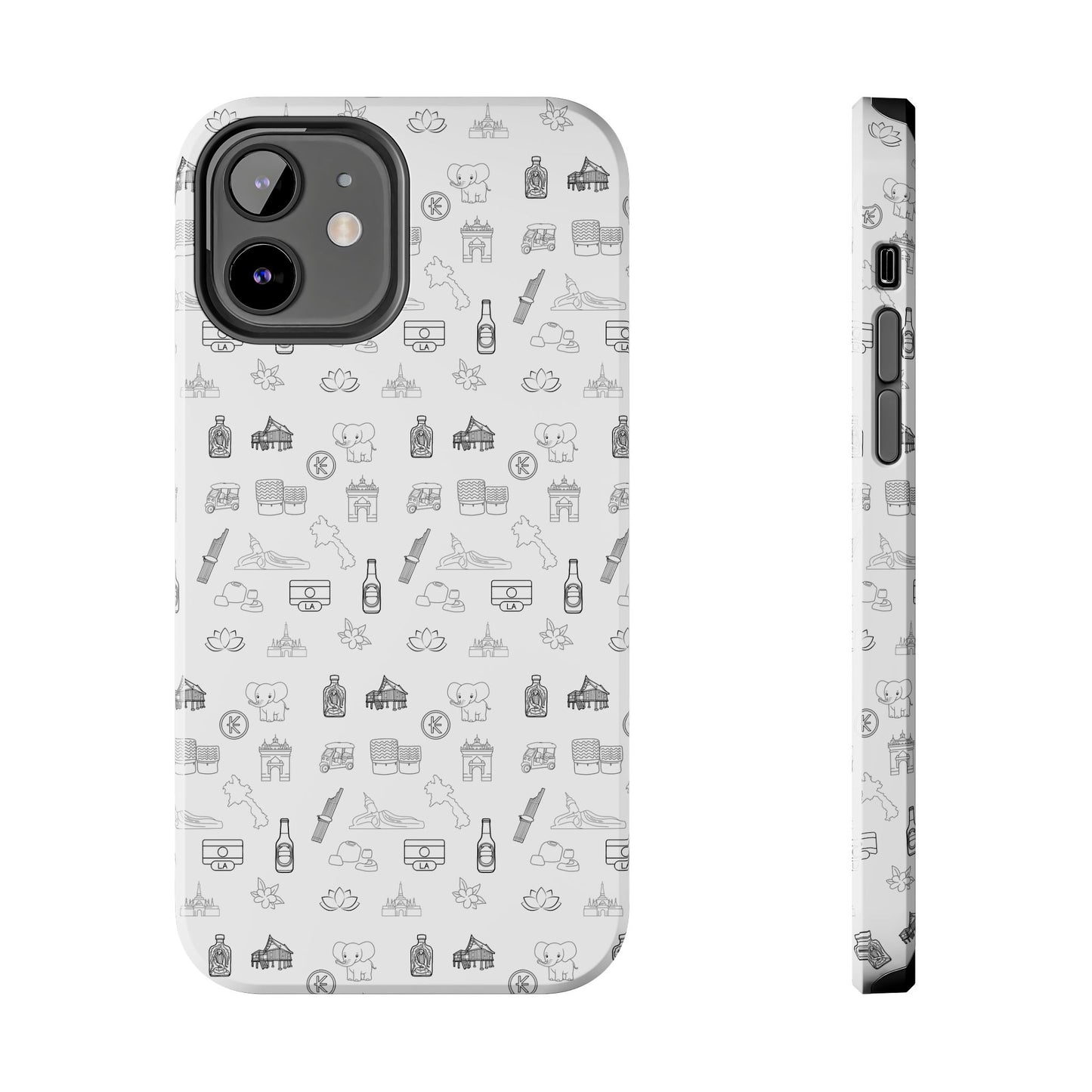 Tough Phone Cases "Lao Icons"