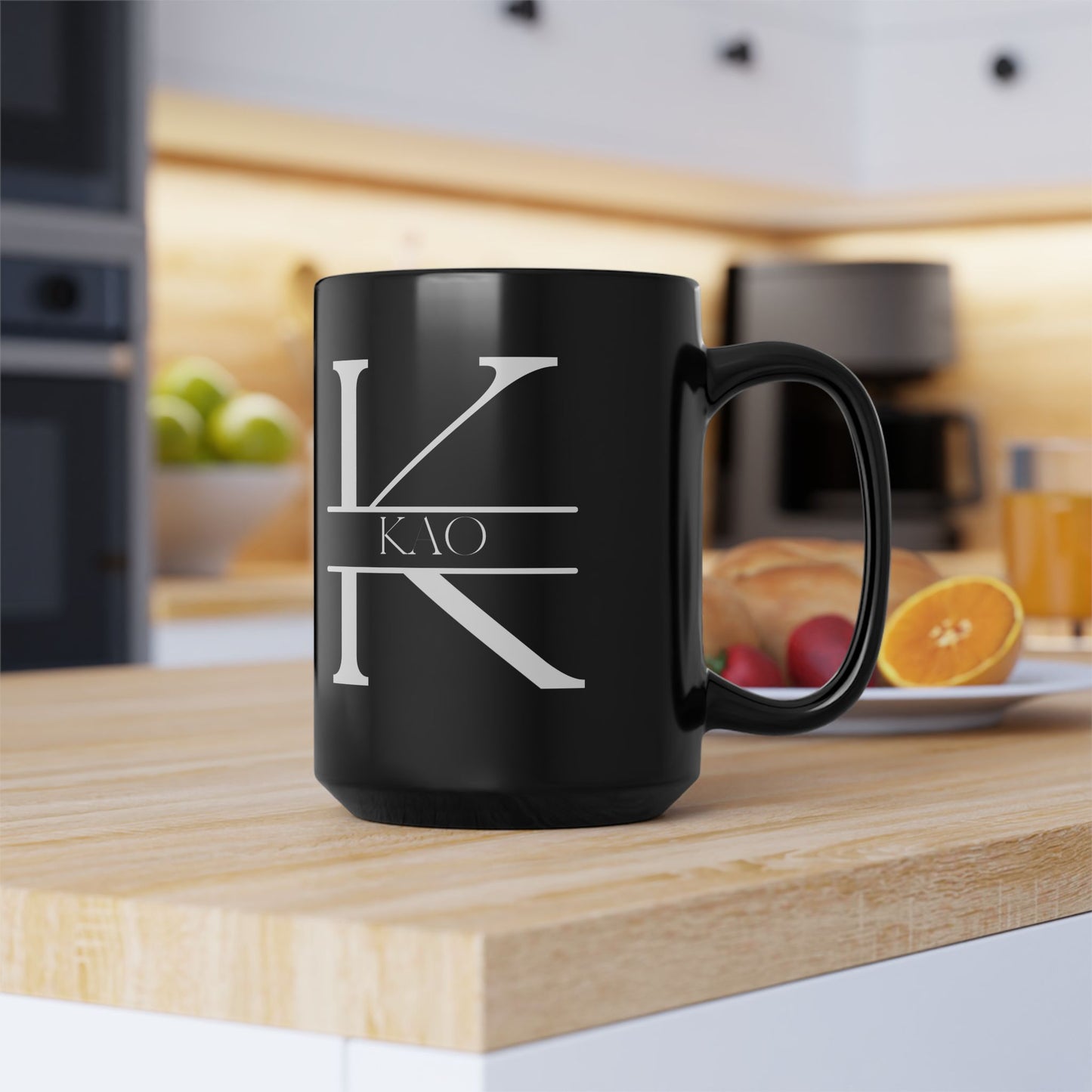 Kao Black Mug (11oz, 15oz)